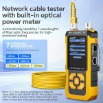 تستر شبکه و فیبر نوری NOYAFA NF-8518 | OPM، VFL و تست PoE - Image 6