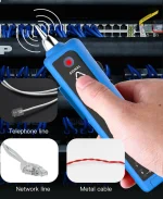 تستر کابل شبکه NOYAFA NF-801 | ردیاب RJ45 و RJ11 - Image 8