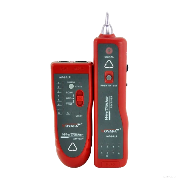 تستر کابل شبکه NOYAFA NF-801 | ردیاب RJ45 و RJ11 - Image 13