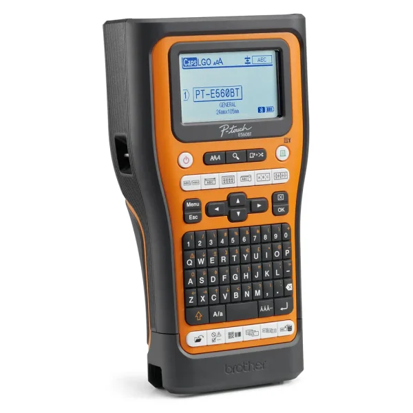 پرینتر لیبل صنعتی Brother PT-E560BTVP | لیبل‌زن حرفه‌ای کابل و شبکه - تصویر 4