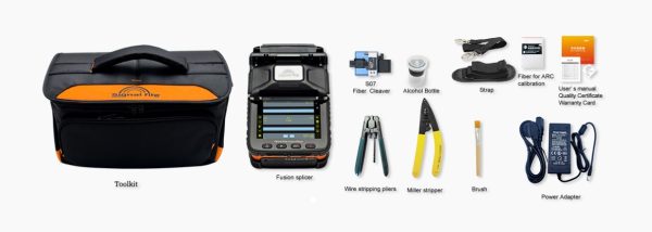 دستگاه فیوژن فیبر نوری Signal Fire AI-5Pro | فیوژن اسپلایسر ۶ موتوره Core Alignment - تصویر 6