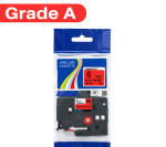 خرید نوار لیبل Grade A مشکی روی آبی، سبز و قرمز ۶ میلی‌متر