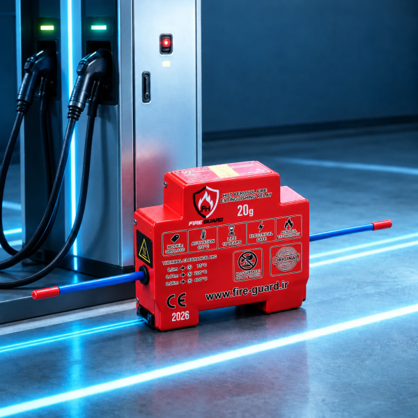 فیوز اطفای حریق آیروسل حرارتی فایرگارد FireGuard | مدل ۲۰ گرمی - تصویر 2