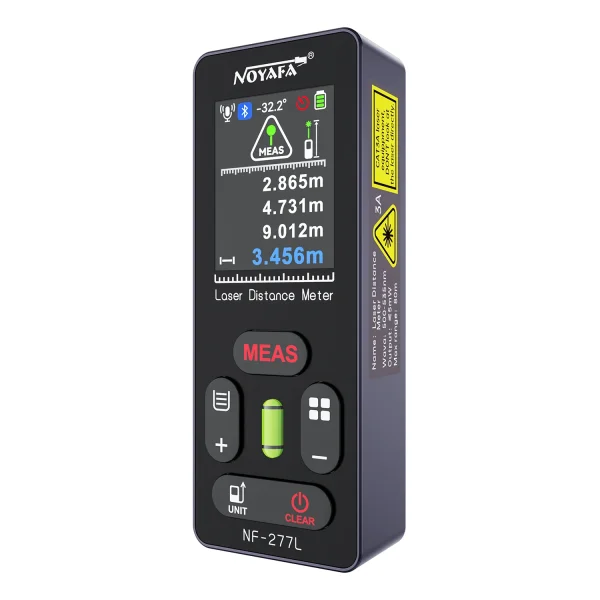 متر لیزری نویافا NOYAFA NF-277L | دقت ±1.5mm و لیزر سبز - تصویر 8