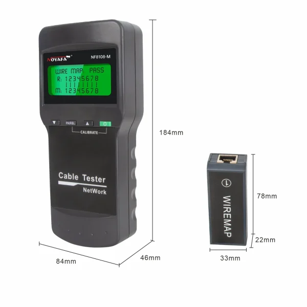 تستر کابل شبکه نویافا NOYAFA NF-8108M - تصویر 5